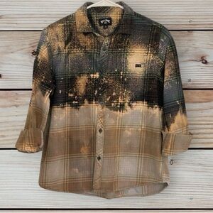 Children’s Bleached Flannel Shirt Size L.